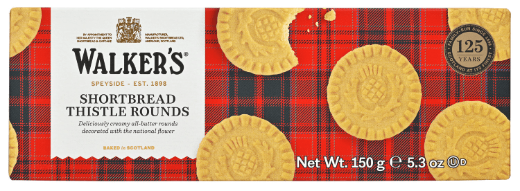 Walkers shortbread rund 150 g