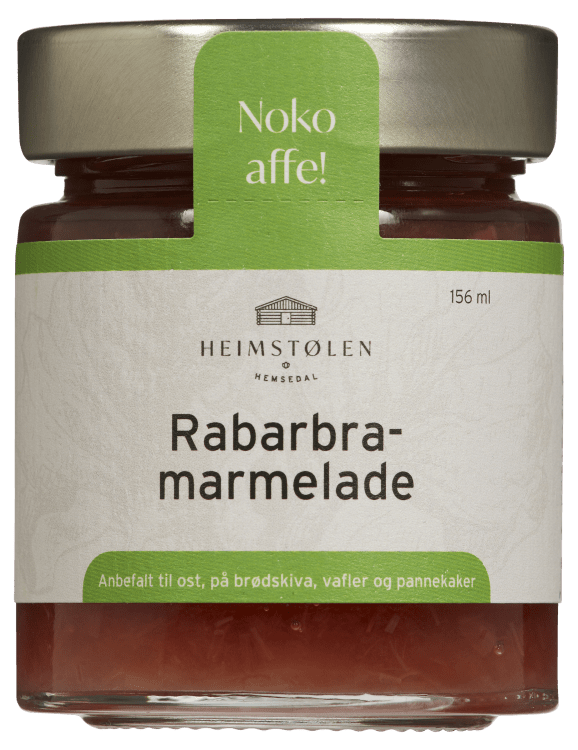 Heimstølen rabarbramarmelade 156 ml