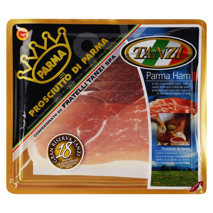 Tanzi parmaskinke Gran Riserva DOP 100 g