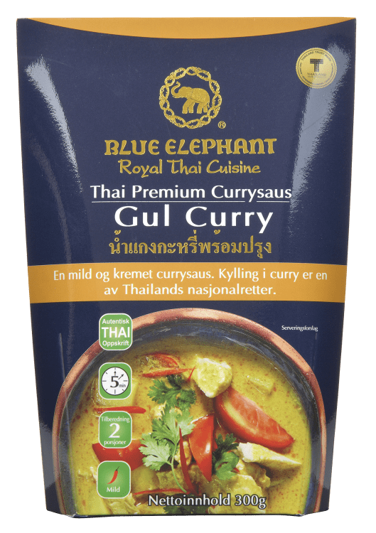 Blue Elephant currysaus gul 300 g