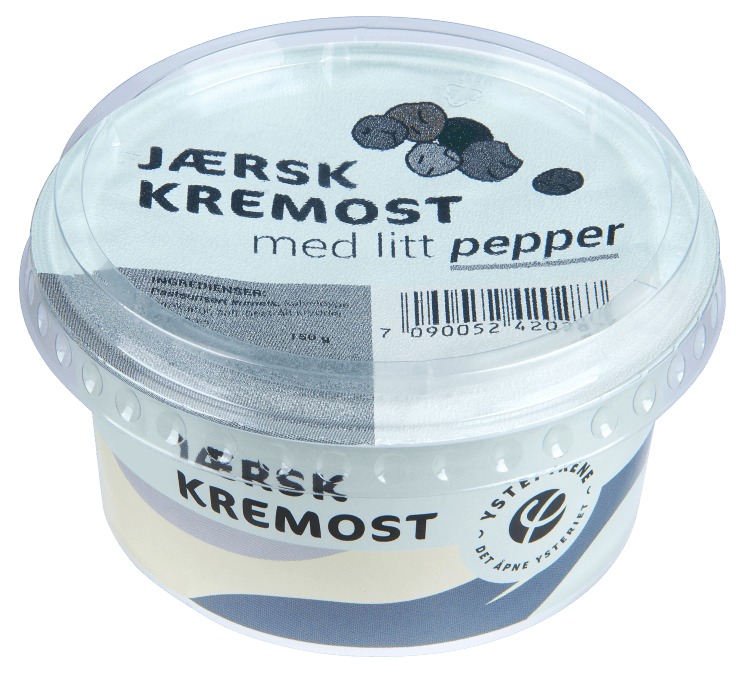 Ystepikene Jærsk kremost pepper 150 g