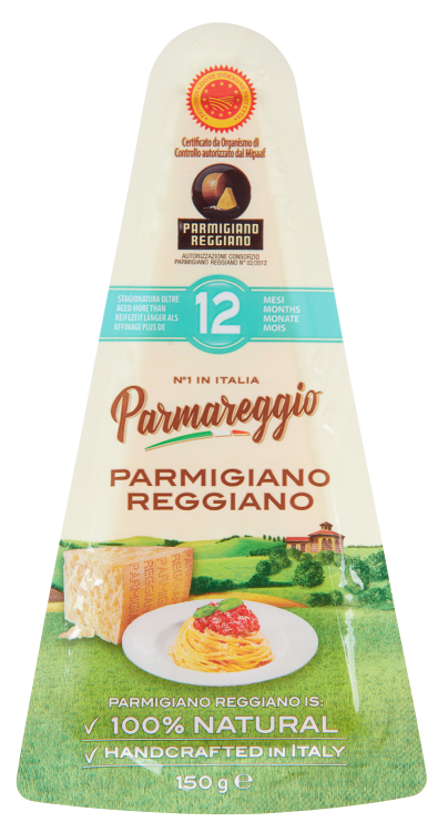 Parmigiano Reggiano trekant 12 mnd DOP 150 g