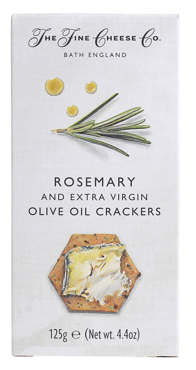 Fine cheese crackers m/rosmarin 125 g