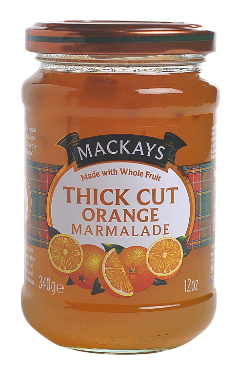 Mackays appelsinmarmelade store biter 340 g