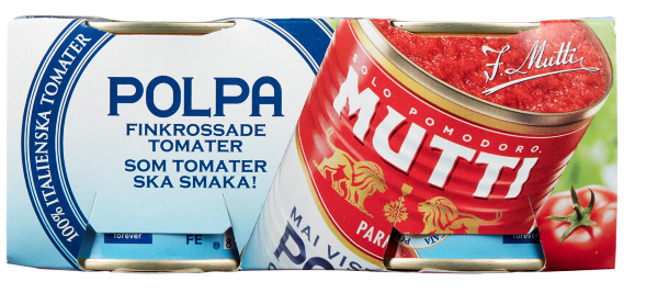 Mutti tomater knuste (polpa) 2x210 g