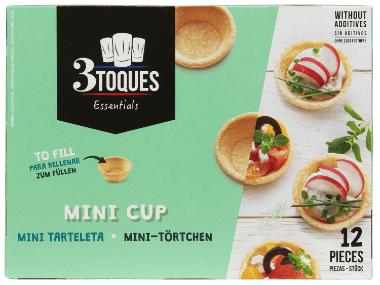 Tarteletter cocktail 12 stk 72 g