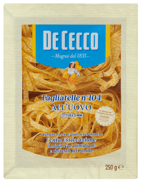 De Cecco eggpasta tagliatelle 250 g