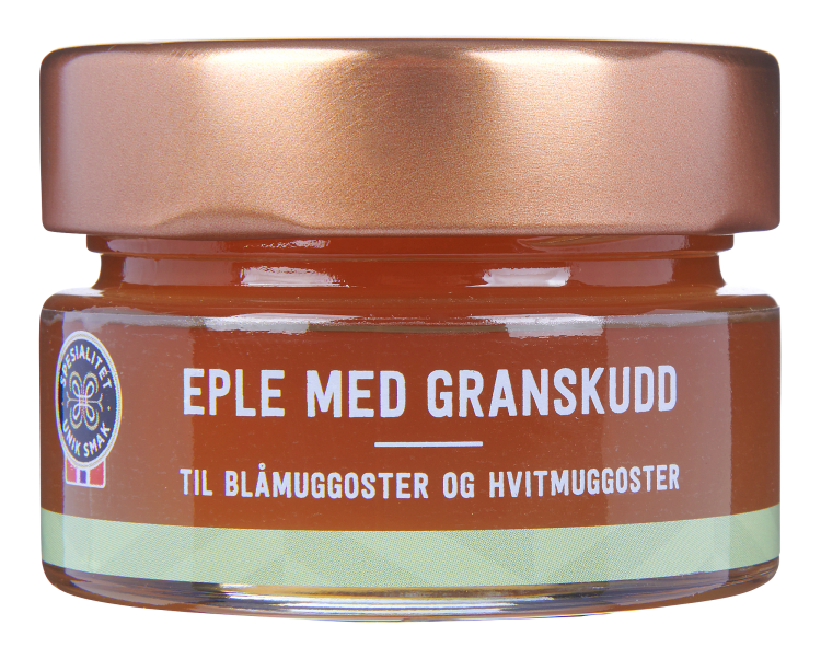Røyland eplegelé m/granskudd 70 g