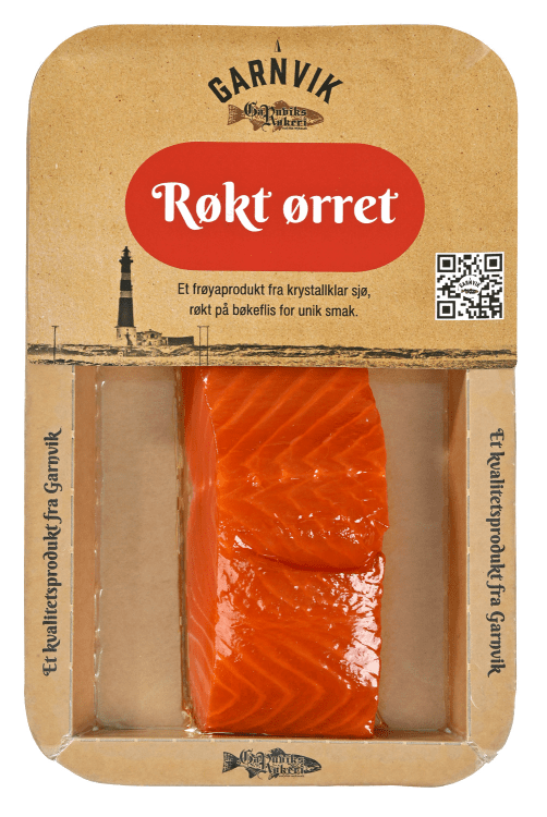 Garnviks Røkeri røkt ørret bit 200 g