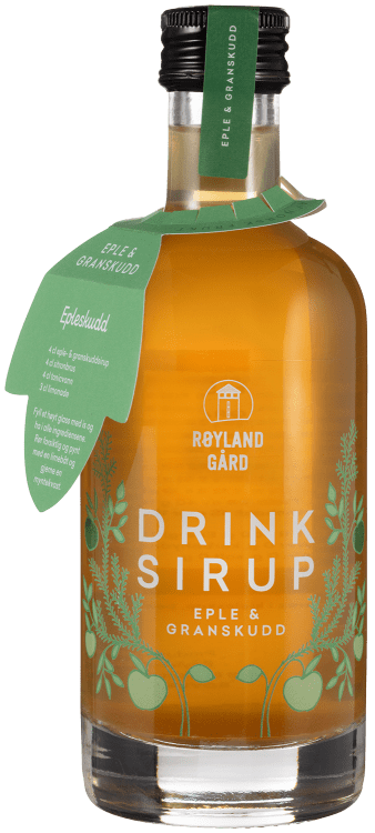 Røyland Gård drinksirup eple & granskudd 250 ml