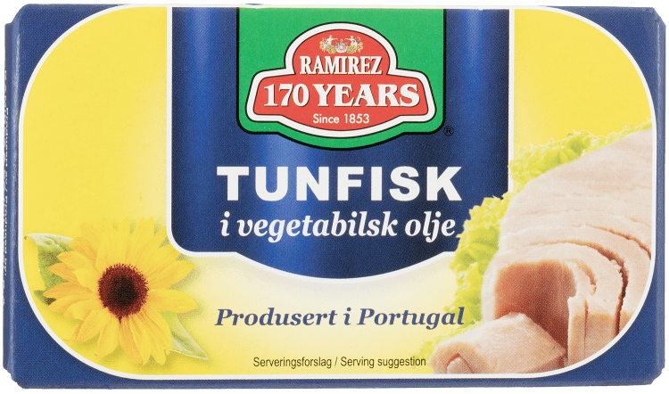 Ramirez tunfisk i vegetabilsk olje 120 g