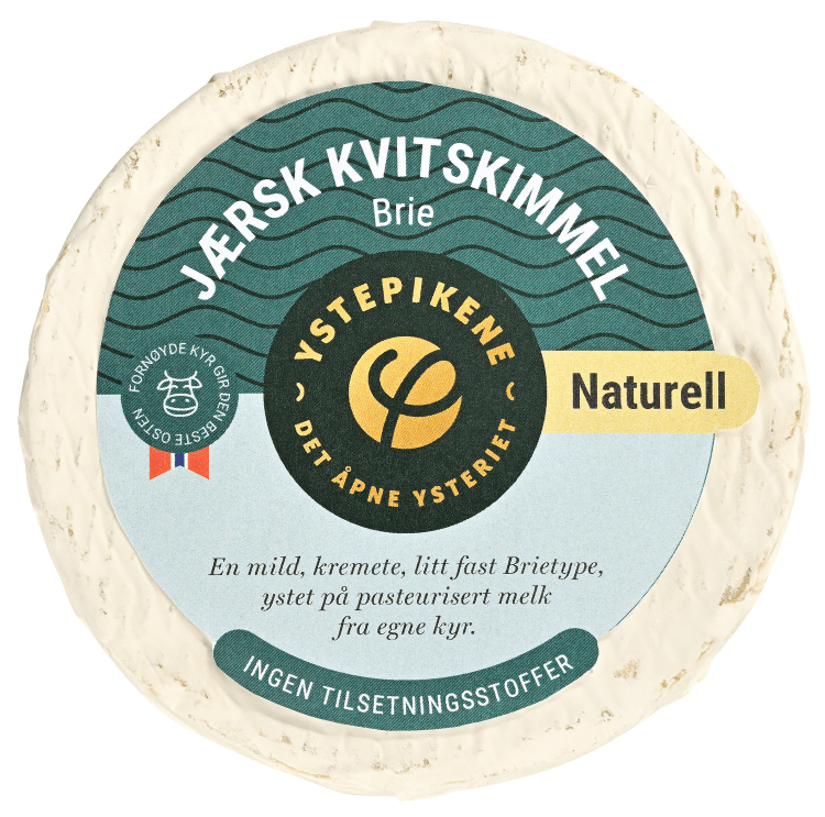 Ystepikene Jærsk kvitskimmel 230 g