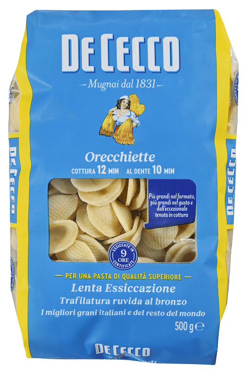 De Cecco orecchiette (skåler) 500 g 