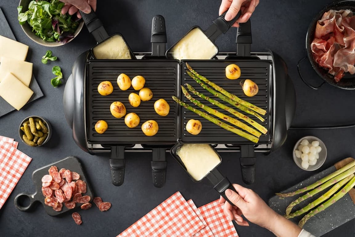 Raclette med deilig tilbehør
