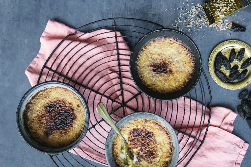 Créme Brûlée med tonkabønner