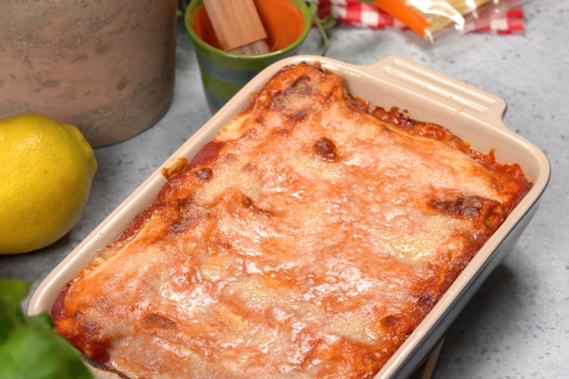 Cannelloni med salsiccia