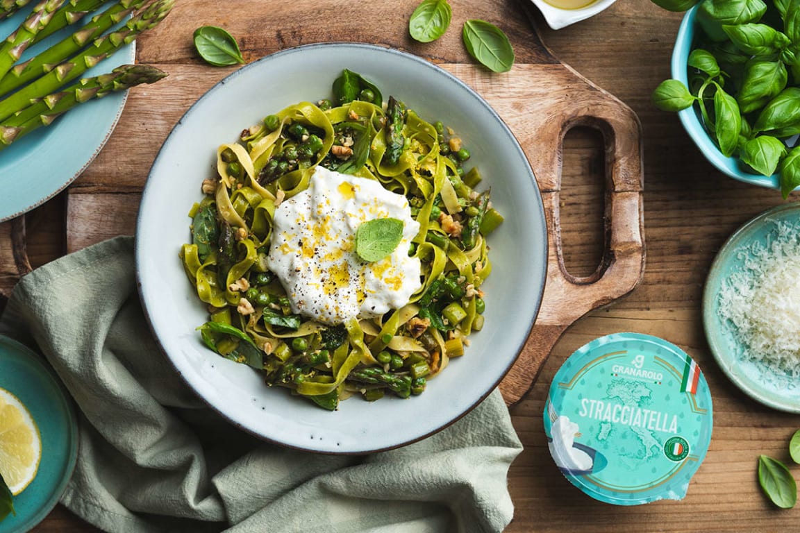 Burrata og stracciatella