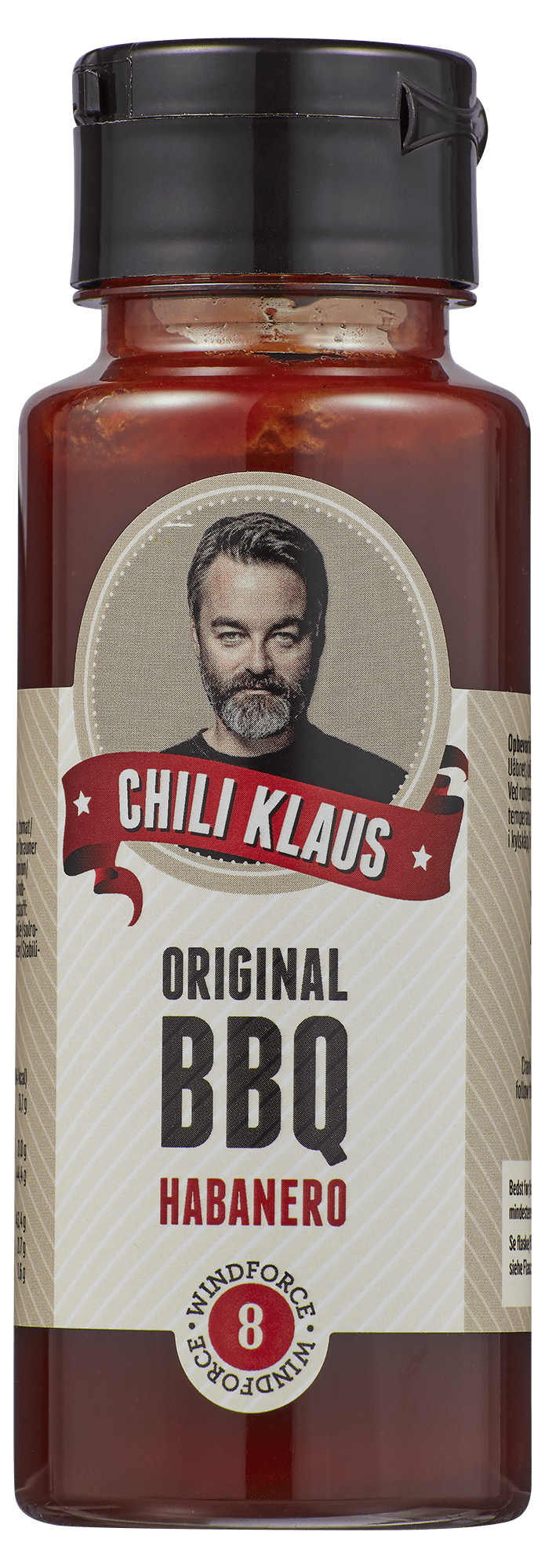 Chili Klaus habanero BBQ saus 250 ml Kjøp på Oluf.no Matvarer på nett