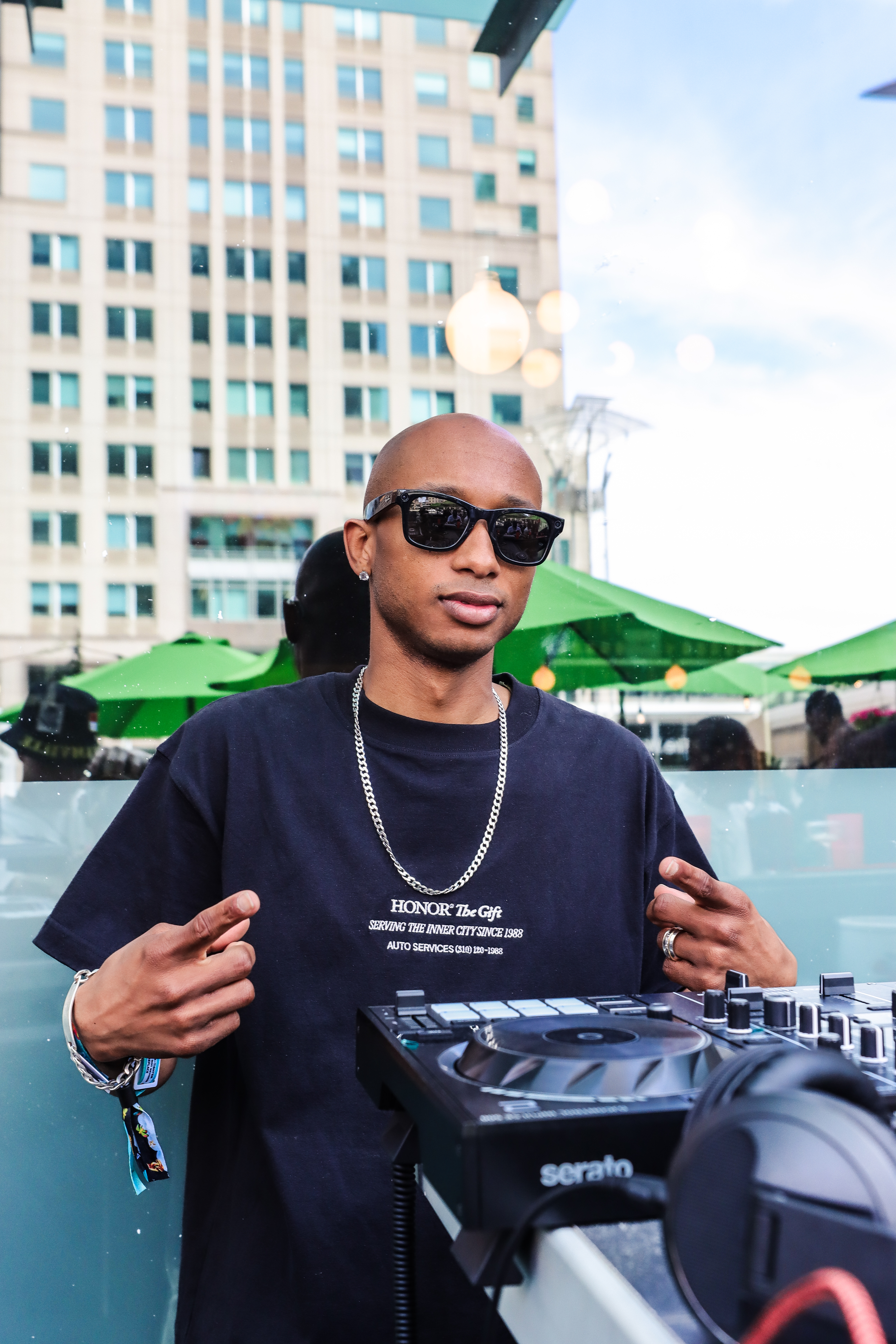 DJ Problem performing at Dreamville