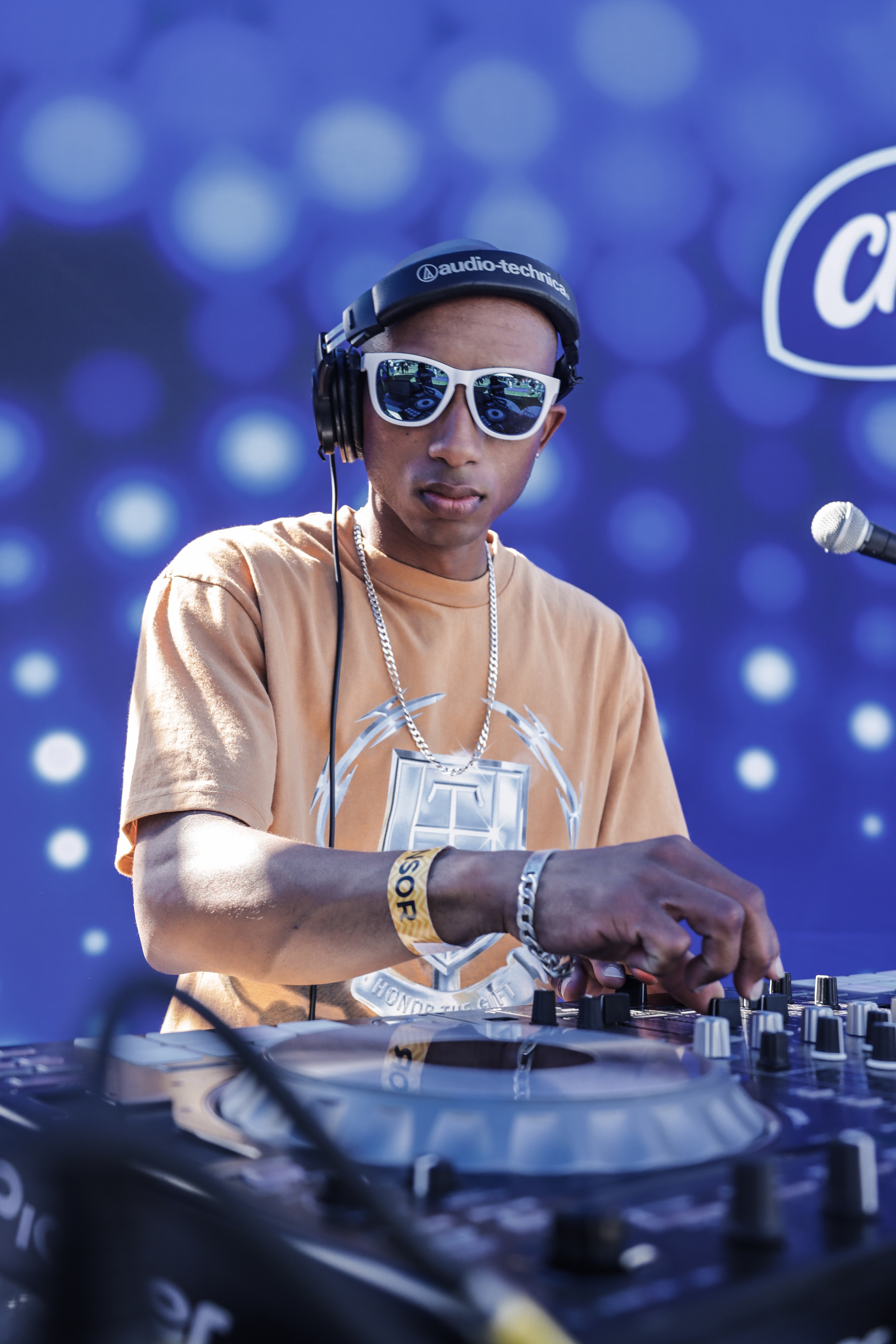 DJ Problem at Charmin brand event