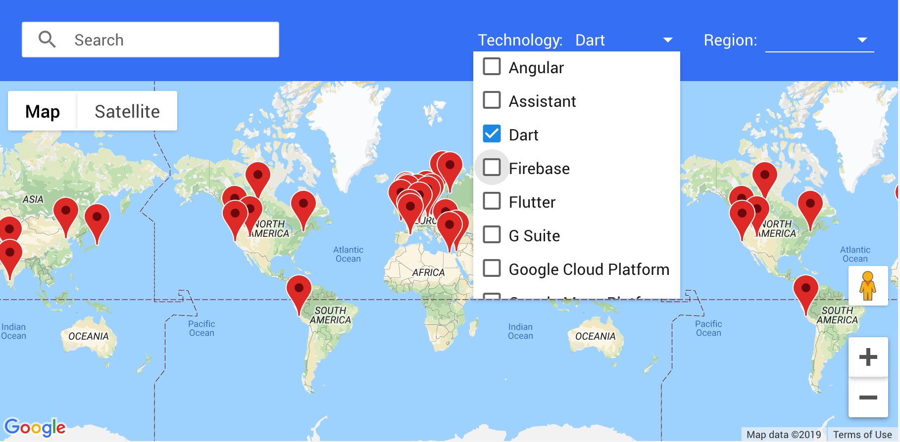 GDE Map.