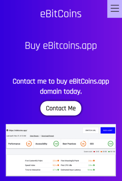 PWA Ebitcoins app