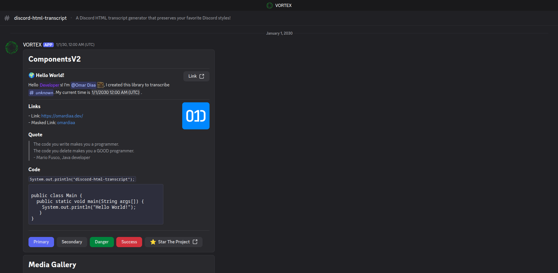 GitHub - omardiaadev/discord-html-transcript-discordjs: Generate ...
