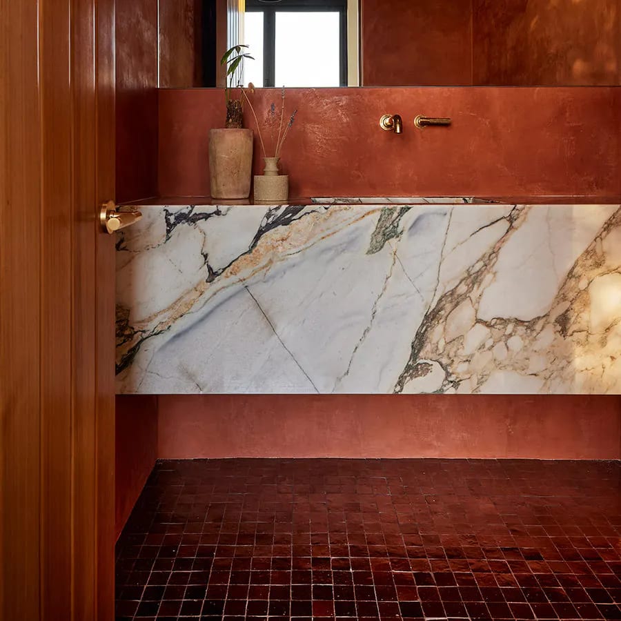 Dark Brown 5 x 5 | Moroccan Tiles by Omari Zellige