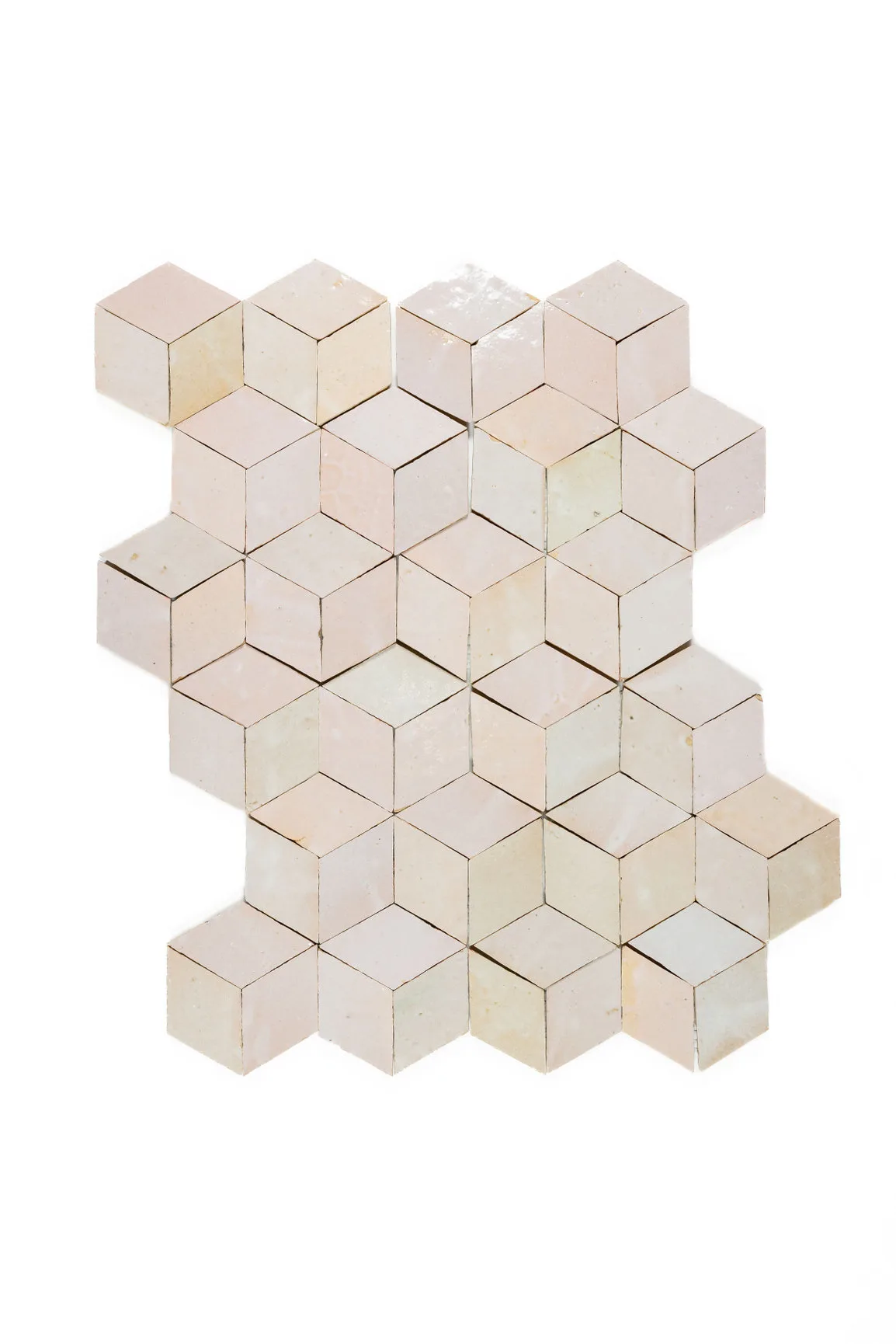 Cubic Zellige Mosaic