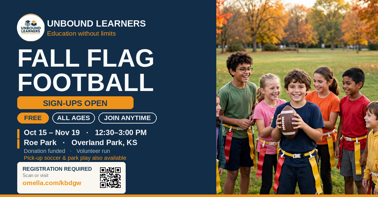 Unbound Learners: Unbound Learners Flag Football Fall '26