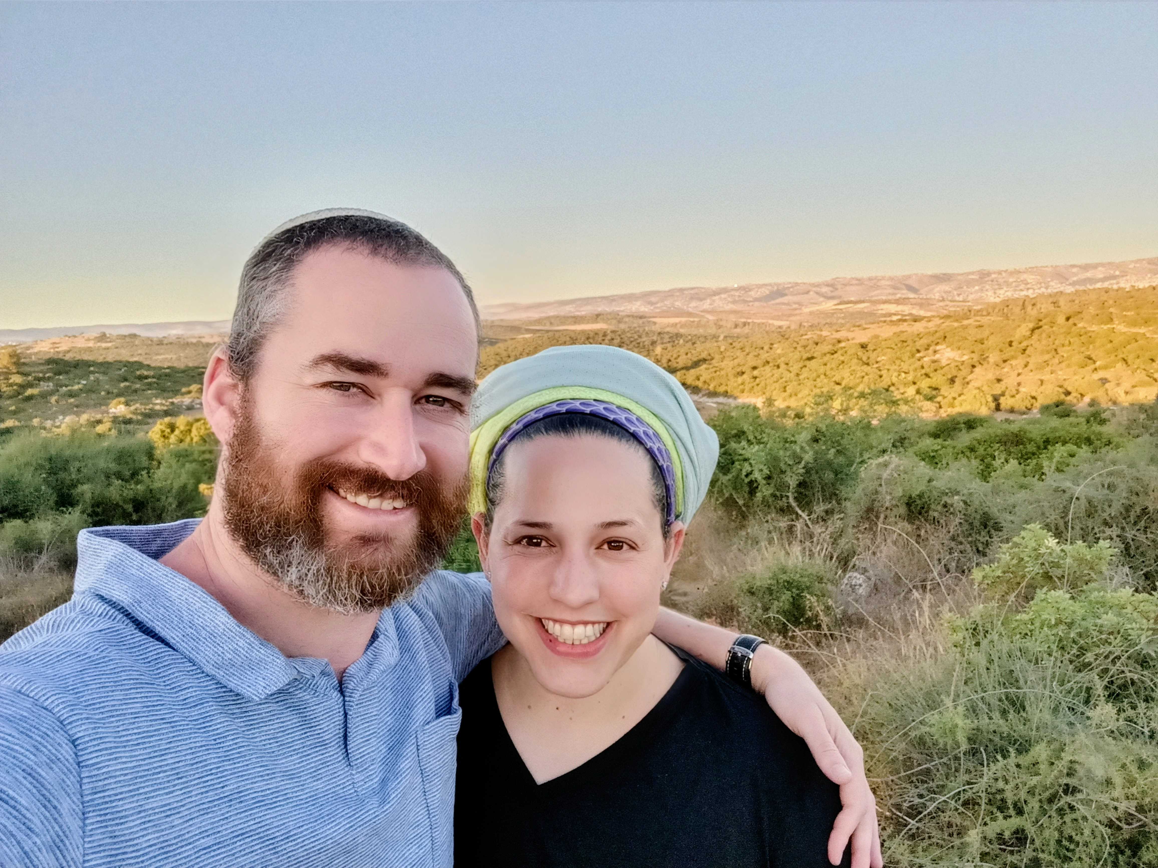 עומר ומעין — צילום חוץ