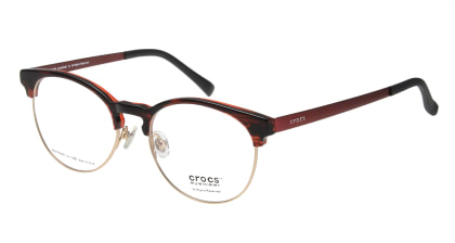 クロックスアイウェア CF4305-15RD-51 メガネを試着で購入