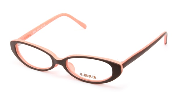 ＜Oh My Glasses TOKYO＞ 送料無料！木調浪漫 拾四 えんじ メガネ（眼鏡） フォックス mk-14-4 レッド 赤 セルフレーム フルリム Mokuchoroman 度付き 伊達メガネ 即日発送 メンズ