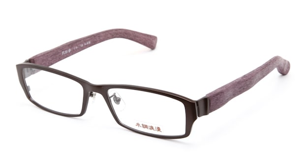 ＜Oh My Glasses TOKYO＞ 送料無料！木調浪漫 参拾 くろがき メガネ（眼鏡） ウェリントン mk-30-10 ブラック 黒 セルフレーム フルリム Mokuchoroman 度付き 伊達メガネ 即日発送 メンズ