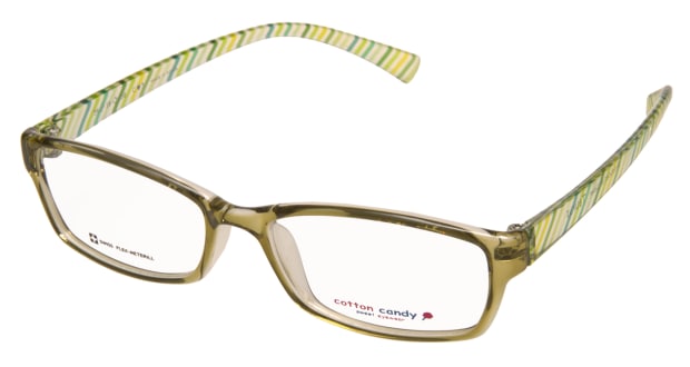 ＜Oh My Glasses TOKYO＞ 26％OFF！ 送料無料！コットンキャンディ Gemini-C3 メガネ（眼鏡） スクエア cotton-candy-Gemini-C3 ブラウン 茶 フルリム Cotton Candy 度付き 伊達メガネ 即日発送 レディース