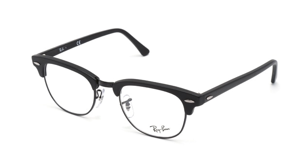 ＜Oh My Glasses TOKYO＞ 20％OFF！ 送料無料！レイバン CLUBMASTER RX5154-2012-49 メガネ（眼鏡） ウェリントン rayban-RX5154-2012 べっ甲柄 メタルフレーム フルリム Ray-Ban 度付き 伊達メガネ 即日発送 ユニセックス