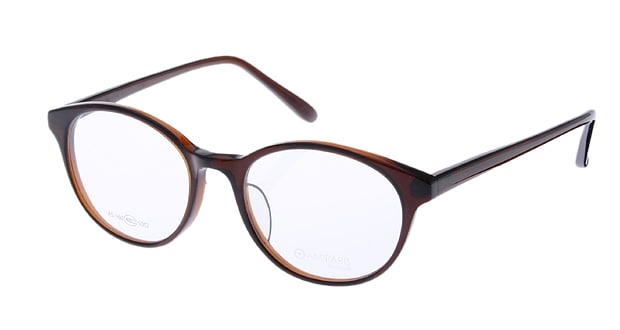 ＜Oh My Glasses TOKYO＞ 送料無料！家メガネ VB351-2-52 メガネ（眼鏡） ウェリントン ie-megane-VB351-2-52 ブラウン 茶 メタルフレーム フルリム ie megane 度付き 伊達メガネ 即日発送 ユニセックス