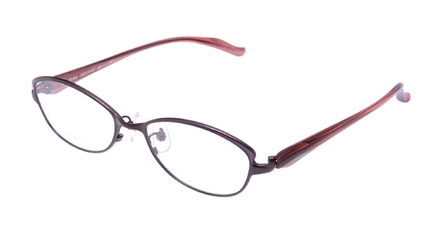 ＜Oh My Glasses TOKYO＞ 28％OFF！ 送料無料！家メガネ VB352-2-55 メガネ（眼鏡） スクエア ie-megane-VB352-2-55 ブラウン 茶 メタルフレーム ハーフリム ie megane 度付き 伊達メガネ 即日発送 ユニセックス