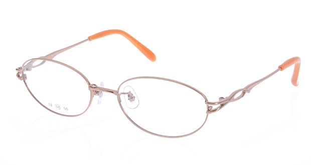 ＜Oh My Glasses TOKYO＞ 送料無料！家メガネ RLH3101-2-54 メガネ（眼鏡） オーバル ie-megane-RLH3101-2-54 ピンク 桃 メタルフレーム フルリム ie megane 度付き 伊達メガネ 即日発送 ユニセックス