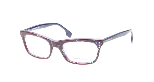 ＜Oh My Glasses TOKYO＞ 16％OFF！ 送料無料！フェンディ FE877-001 メガネ（眼鏡） スクエア fendi-fe877-001 ブラック 黒 セルフレーム ハーフリム FENDI 度付き 伊達メガネ 即日発送 ユニセックス