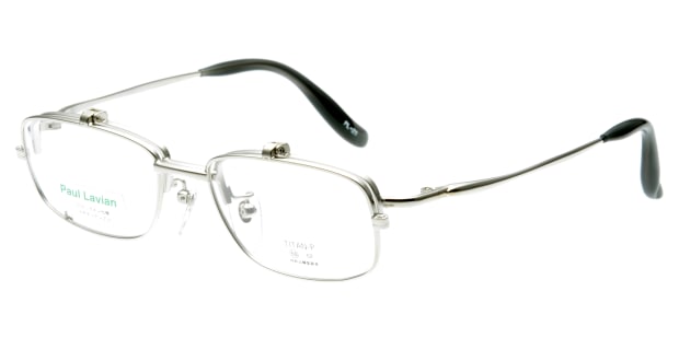 ＜Oh My Glasses TOKYO＞ 20％OFF！ 送料無料！ポールラビアン PL-25-GY-50 メガネ（眼鏡） スクエア paul-lavian-pl-25-gy-50 グレー 灰 メタルフレーム フルリム Paul Lavian 度付き 伊達メガネ 即日発送 ユニセックス