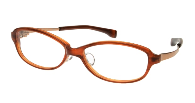 ＜Oh My Glasses TOKYO＞ 送料無料！家メガネレンズセット 50-007-48-2 メガネ（眼鏡） オーバル ie-megane-lensset-50-007-48-2 ゴールド 金 メタルフレーム フルリム ie-megane-lensset 度付き 伊達メガネ 即日発送 レディース