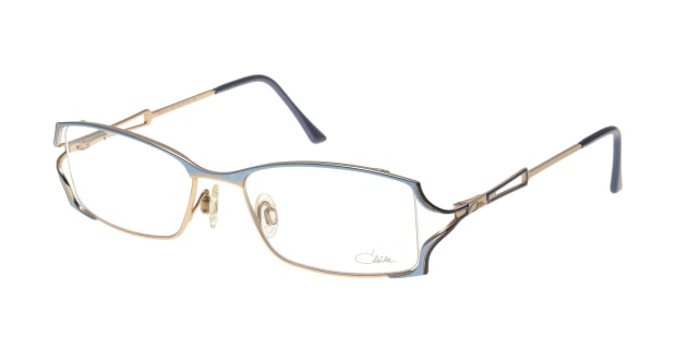 ＜Oh My Glasses TOKYO＞ 18％OFF！ 送料無料！カザール 470-375 メガネ（眼鏡） スクエア cazal-470-375 ブルー 青 メタルフレーム フルリム CAZAL 度付き 伊達メガネ 即日発送 レディース