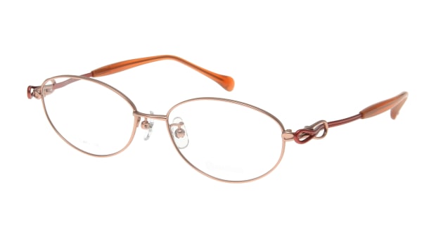 ＜Oh My Glasses TOKYO＞ 23％OFF！ 送料無料！アンリ・ジュリアン VOLUTE 02-C86 メガネ（眼鏡） バタフライ henry_jullien-volute-02-c86 ピンク 桃 メタルフレーム HENRY JULLIEN 度付き 伊達メガネ 即日発送 レディース