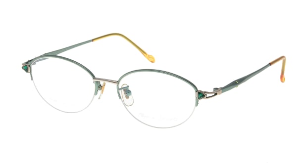 ＜Oh My Glasses TOKYO＞ 23％OFF！ 送料無料！アンリ・ジュリアン VOLUTE 04-C26 メガネ（眼鏡） バタフライ henry_jullien-volute-04-c26 パープル 紫 メタルフレーム HENRY JULLIEN 度付き 伊達メガネ 即日発送 レディース