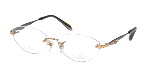 ＜Oh My Glasses TOKYO＞ 23％OFF！ 送料無料！アンリ・ジュリアン VOLUTE 04-C26 メガネ（眼鏡） バタフライ henry_jullien-volute-04-c26 パープル 紫 メタルフレーム HENRY JULLIEN 度付き 伊達メガネ 即日発送 レディース