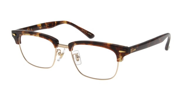 ＜Oh My Glasses TOKYO＞ 送料無料！丹羽 雅彦 NM-109-C-1-45 メガネ（眼鏡） ラウンド niwa-masahiko-nm-109-c-1-45 べっ甲柄 メタルフレーム フルリム NIWA MASAHIKO 度付き 伊達メガネ 即日発送 メンズ