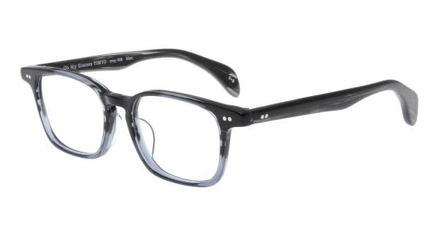 ＜Oh My Glasses TOKYO＞ 20％OFF！ 送料無料！Oh My Glasses TOKYO マーク omg-008 5-51 メガネ（眼鏡） ウェリントン oh-my-glasses-tokyo-omg-008-5-51 グレー 灰 セルフレーム フルリム Oh My Glasses TOKYO 度付き 伊達メガネ 即日発送 ユニセックス