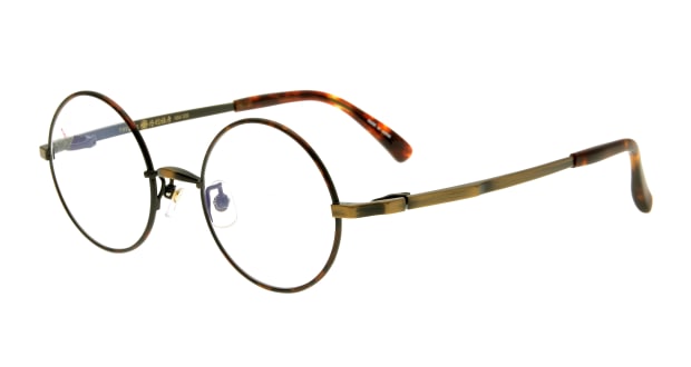 ＜Oh My Glasses TOKYO＞ 送料無料！丹羽 雅彦 NM-109-C-2-45 メガネ（眼鏡） ラウンド niwa-masahiko-nm-109-c-2-45 ブラウン 茶 メタルフレーム フルリム NIWA MASAHIKO 度付き 伊達メガネ 即日発送 メンズ