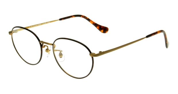 ＜Oh My Glasses TOKYO＞ 30％OFF！ 送料無料！Oh My Glasses TOKYO フランク omg-055 ATBR-48 メガネ（眼鏡） ボストン oh-my-glasses-tokyo-omg-055-atbr-48 ブラウン 茶 メタルフレーム フルリム Oh My Glasses TOKYO 度付き 伊達メガネ 即日発送 ユニセックス